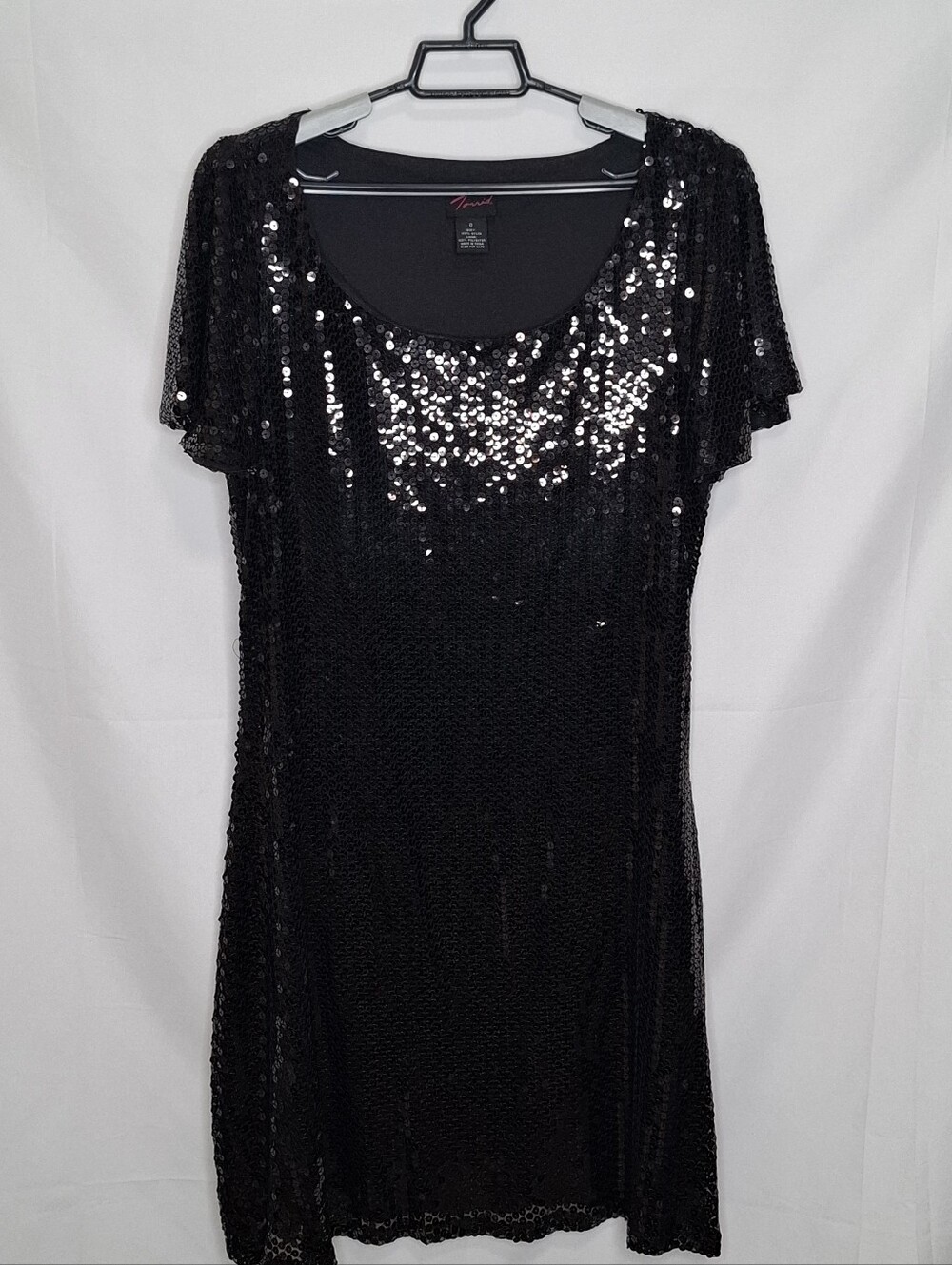 TORRID Black Sequin Dress Size Large 12-14